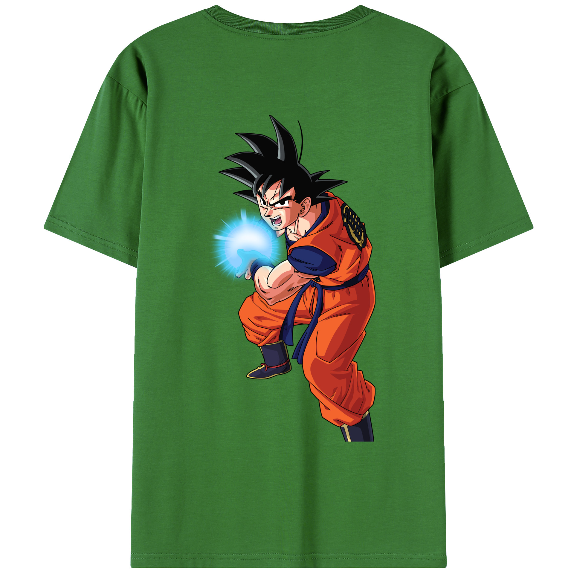 （画像用） ドラゴンボール 孫悟空（そん ごくう）Son Goku カカロット DRAGON BALL Kakarotto レディース半袖Tシャツ(バックプリント)